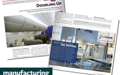 DMS Featured in Manufacturing Today with Zodiac Aerospace