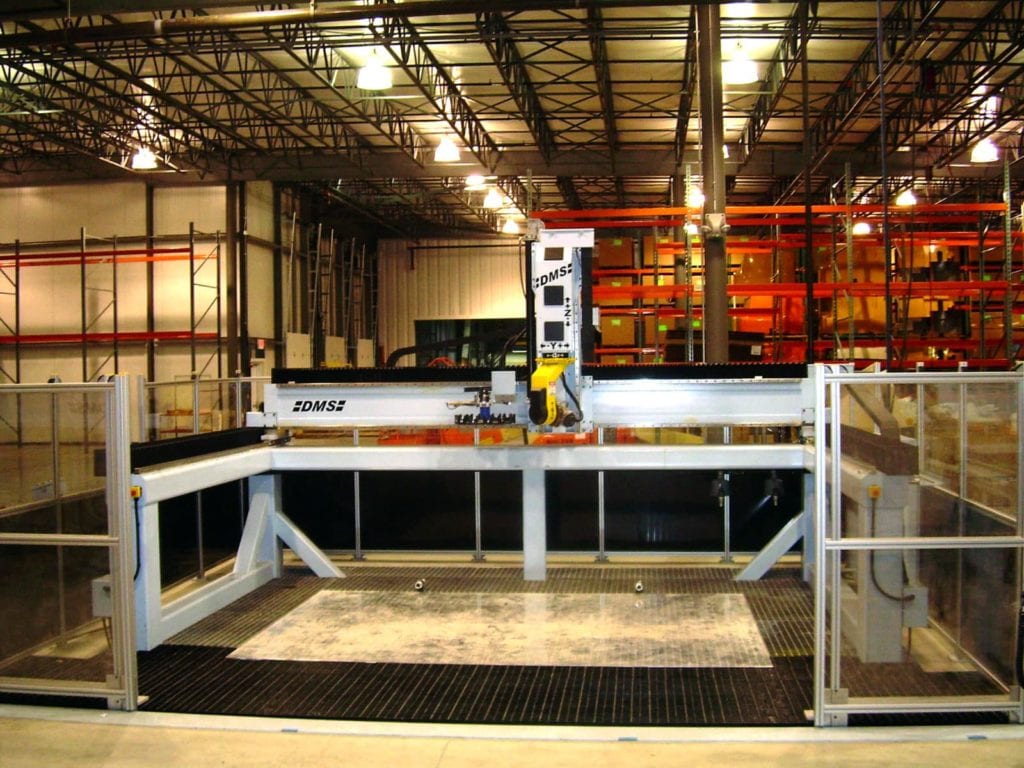McClarin Plastics DMS CNC Router for Plastic Thermoforming