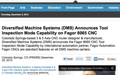 Fagor Automation Releases Tool Inspection Mode Capability on Fagor 8065 CNC