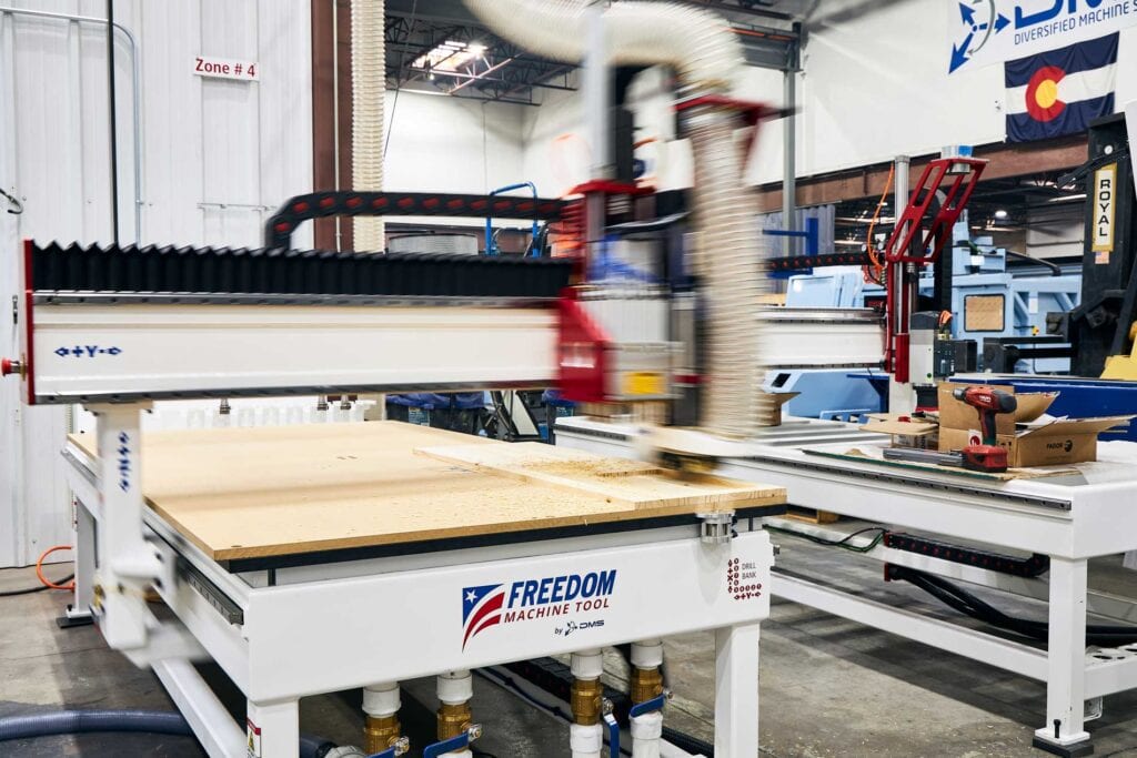 Freedom Machine on DMS floor