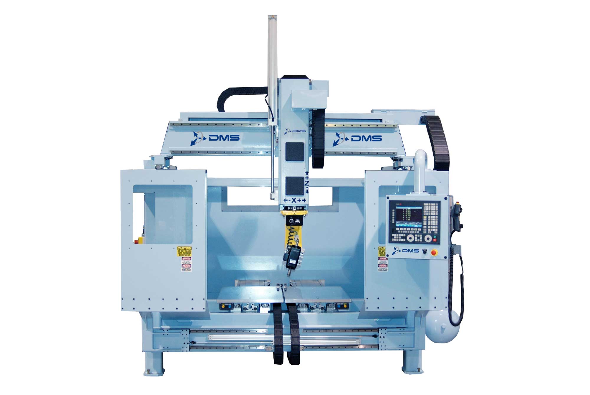 5-Axis-Enclosed,-High-Rail,-Small-Format-Moving-Gantry 5 Axis Low Rail Enclosed Overhead Gantry With Logo