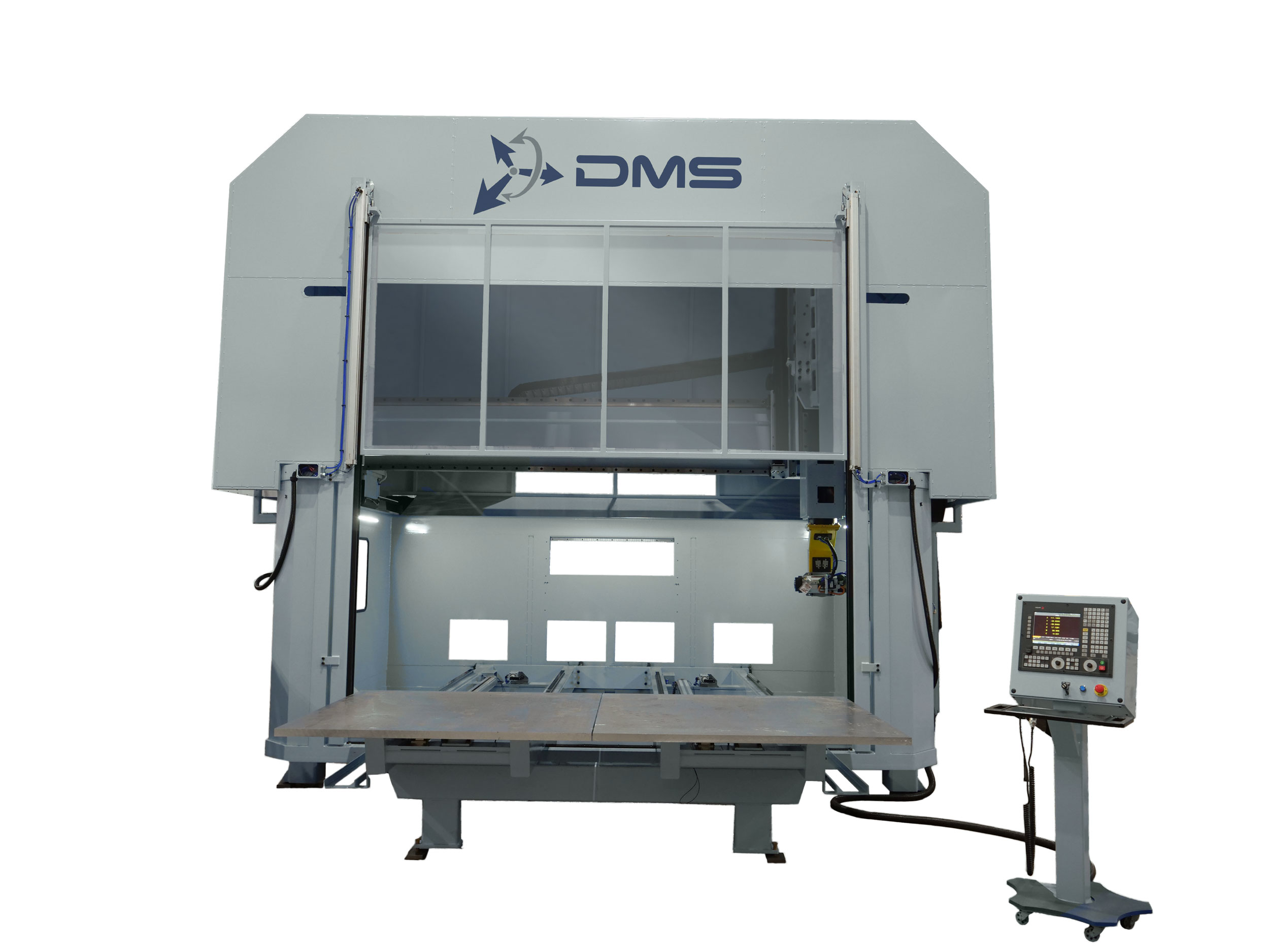 5 Axis Low Rail Enclosed Overhead Gantry With Logo