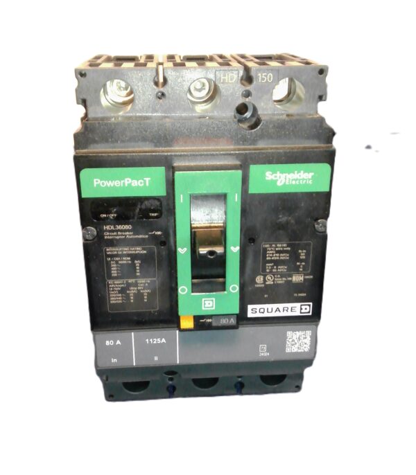 Square D HDL36080 80A Circuit Breaker