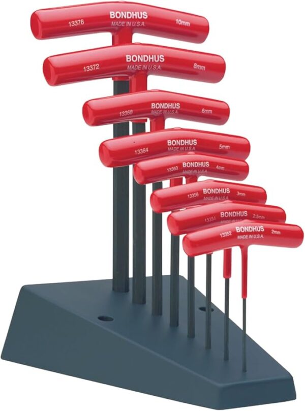 8 Piece Metric T-Shape Hex Key Set
