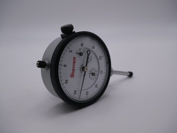 Dial Drop Indicator – 1″ Travel, 0.001″ Graduation, Jeweled, Lug Back (Starrett #53304) - Image 2