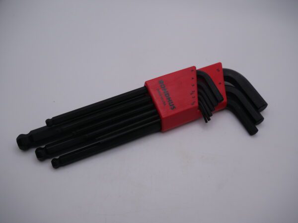 22-Piece Ball End Hex Key Set – SAE & Metric, 0.05"–3/8", 1.5–10mm – 20199 - Image 2