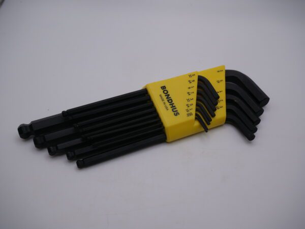 22-Piece Ball End Hex Key Set – SAE & Metric, 0.05"–3/8", 1.5–10mm – 20199 - Image 3