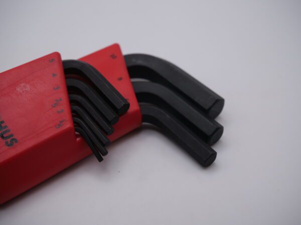 22-Piece Ball End Hex Key Set – SAE & Metric, 0.05"–3/8", 1.5–10mm – 20199 - Image 4