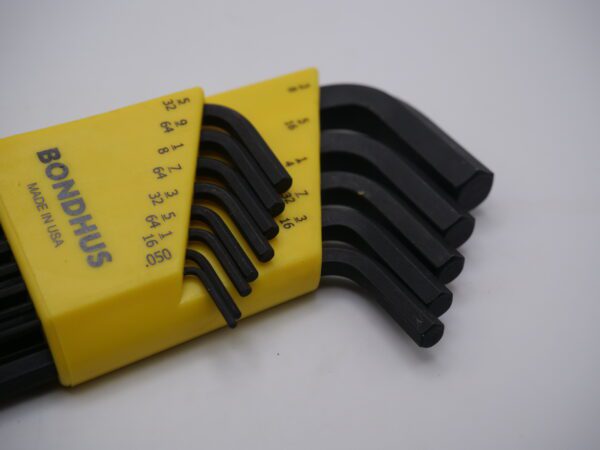22-Piece Ball End Hex Key Set – SAE & Metric, 0.05"–3/8", 1.5–10mm – 20199 - Image 6