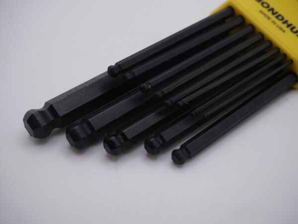22-Piece Ball End Hex Key Set – SAE & Metric, 0.05"–3/8", 1.5–10mm – 20199 - Image 7
