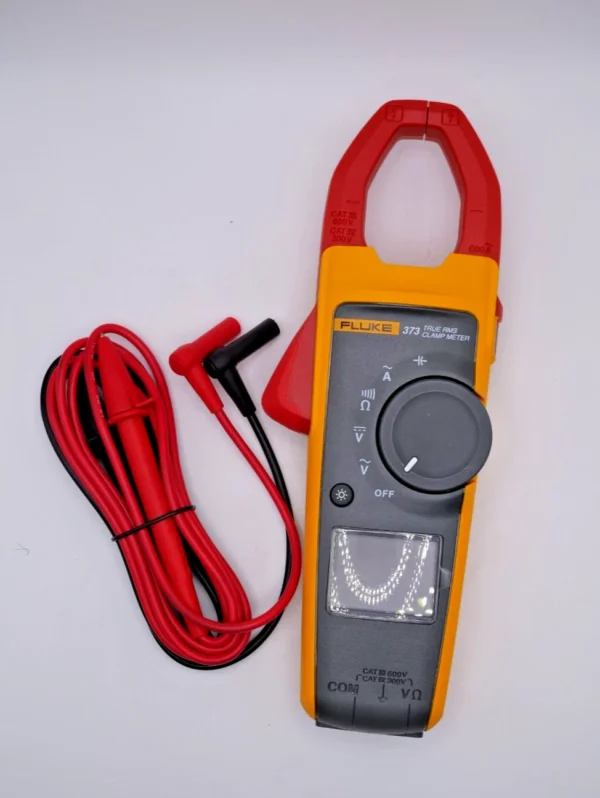 Clamp Meter – True RMS, Backlit LCD, 600 A, 33mm Jaw – FLUKE