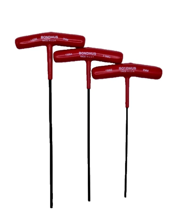 8-Piece Metric T-Handle Hex Key Set – Ball/Hex, 2mm–10mm – 13187 - Image 5