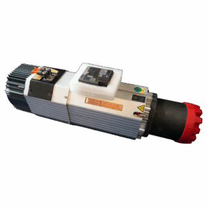 12 kW / 16 HP CNC Spindle Motor – HSK F63 Long Nose, Air Cooled, 4-Pole, 380 V