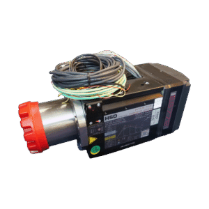 10 kW / 12 kW CNC Spindle Motor – HSK F63 Long Nose, 4-Pole, Liquid Cooled, 380 V