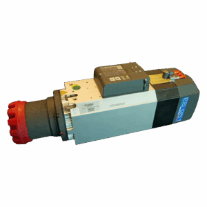 8 kW / 10 HP CNC Spindle Motor – ISO 30 Long Nose, Air Cooled, 4-Pole, 220 / 380 V