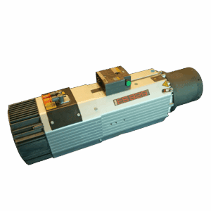 9 kW / 12 HP CNC Spindle Motor – HSK F63 Long Nose, Air Cooled, 4-Pole, 380 V