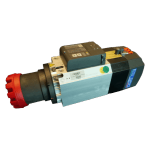 3.8 kW / 5 HP CNC Spindle Motor – ISO 30 Long Nose, Air Cooled, Digital, 2-Pole, 220 / 380 V