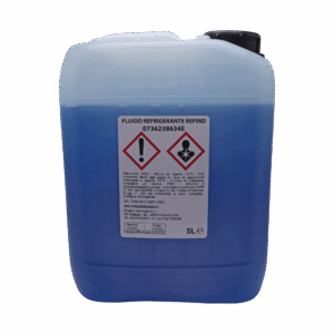 Hiteco Spindle Coolant – 5 Liter Container (Blue Refrigerant Fluid)