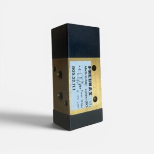 Pneumax 805.32.11.1 3/2 Pneumatic Valve External Pilot Spring Return M5 Ports 10 Bar