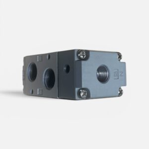 Air Piloted Selector Valve Pneumatic Switching Valve for Solenoid Exhaust Industrial