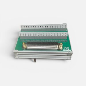 WAGO 37-Pin Female D-Sub Breakout Terminal Module DIN Rail Interface Board