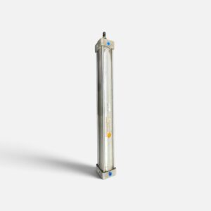 SMC NFPA Cylinder 2.50" Bore x 21" Stroke Switch Capable Pneumatic Air Cylinder (DMS P/N CYL-2.50-21-100)